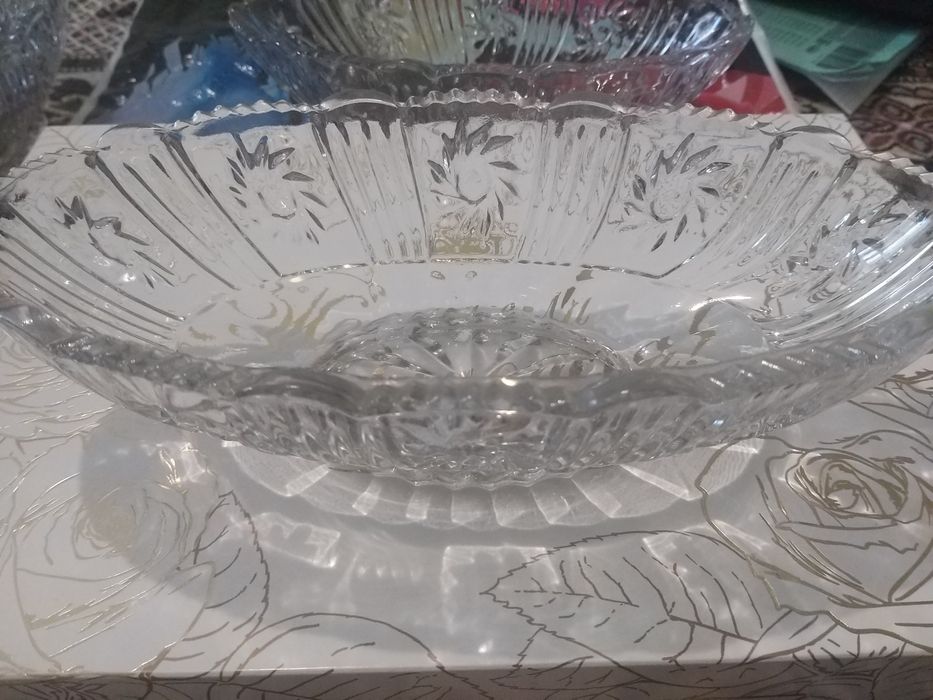 Ваза.Форма "лодочка". Новая