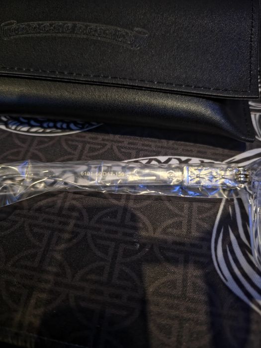 Chrome Hearts очила с прозрачна рамка