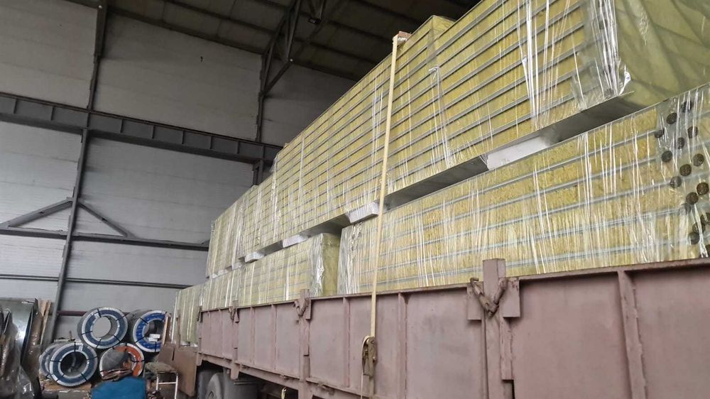 Сэндвич панели срок производства 10-15 раб дней.