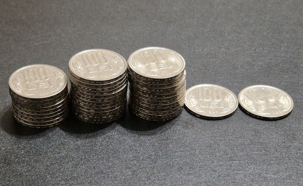 Monede 100 de lei Mihai viteazul 1992-1993-1994-1995-1996