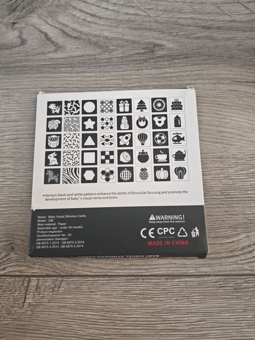 Vând set carduri stimulare bebe, preț 20 lei