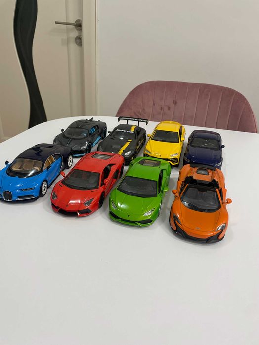 lot masini super car 1.24 metalice