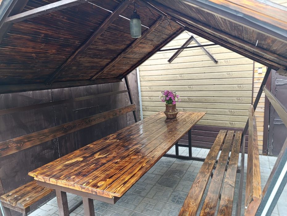 Семейная баня на дровах