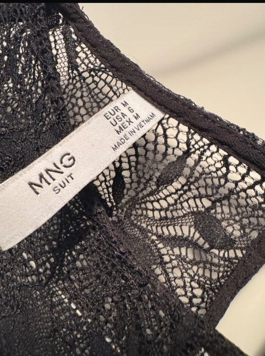 Bluză Mango, damă, neagra, mărimea M, nouă