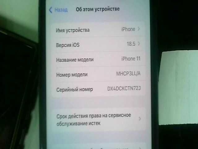 Apple iPhone 11 Память: 64 Gb