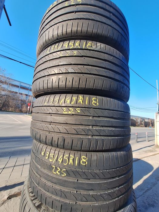 4 anvelope vara 235/45r18 Continental Montaj Gratuit