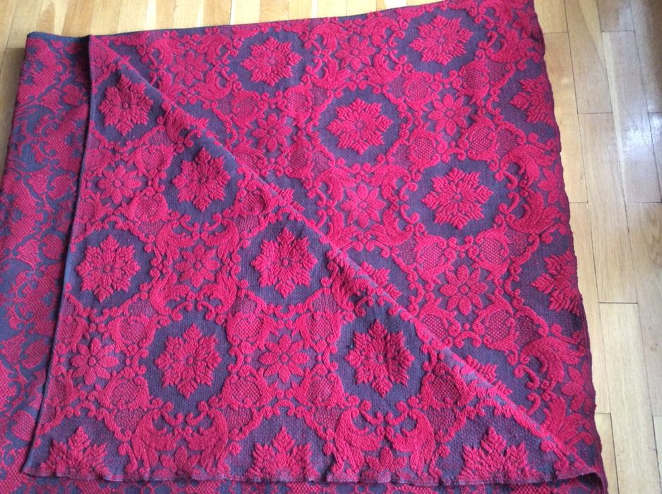 покривка - за легло - вълна и памук - 2 м/2,40м