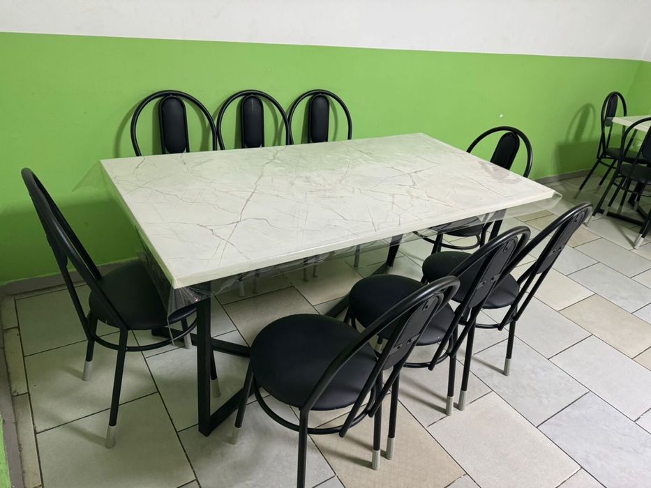 Стол 8 стулья, как новый