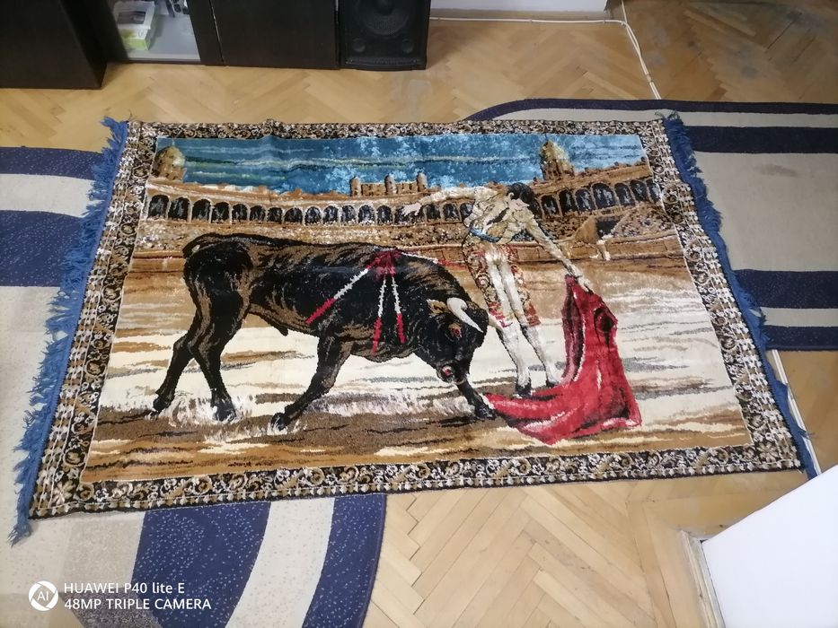 Carpeta veche rapirea Din serai noua fara urme de uzura