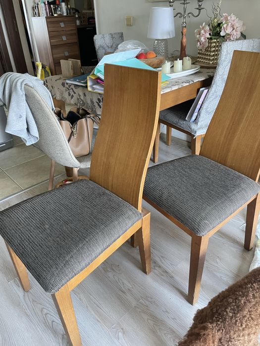 Дървен стол за трапезария