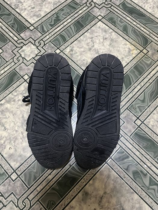 Louis Vuitton Skates Black Crystals