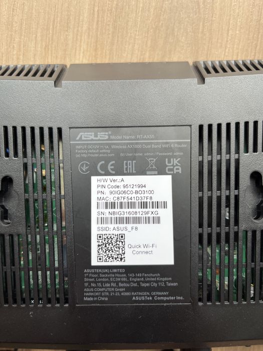 Router wireless Asus RT-AX55