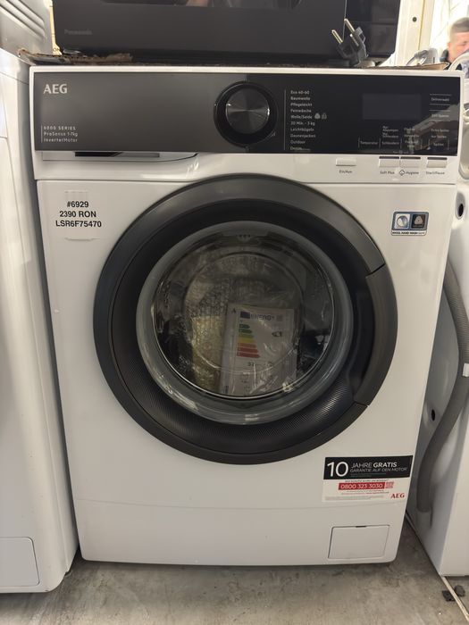 Mașină de spălat rufe slim AEG LSR6F75470