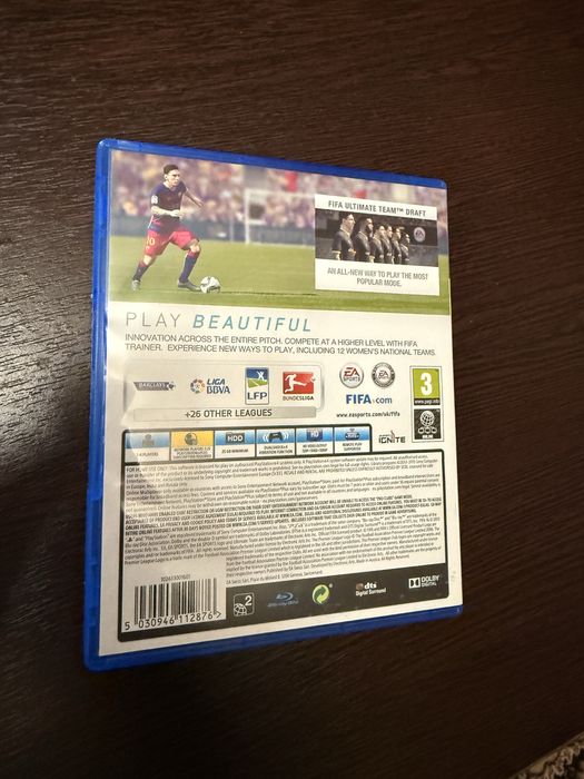 Диск FIFA 16 для PlayStation 4