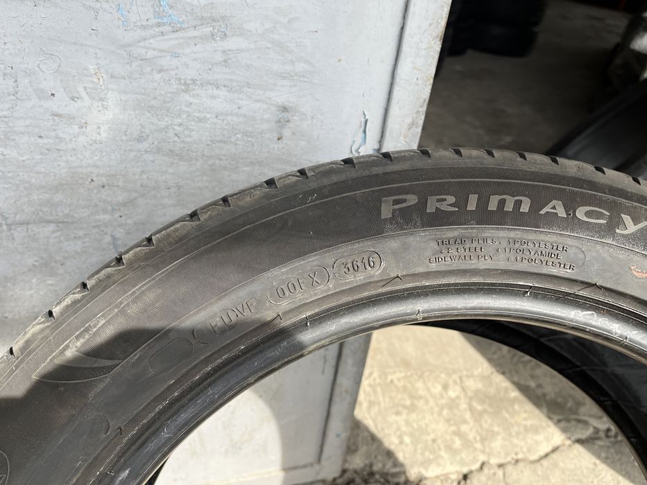 4 бр. летни гуми 225/50/18 Michelin DOT 2x3717 2x3616 4-4,5 mm