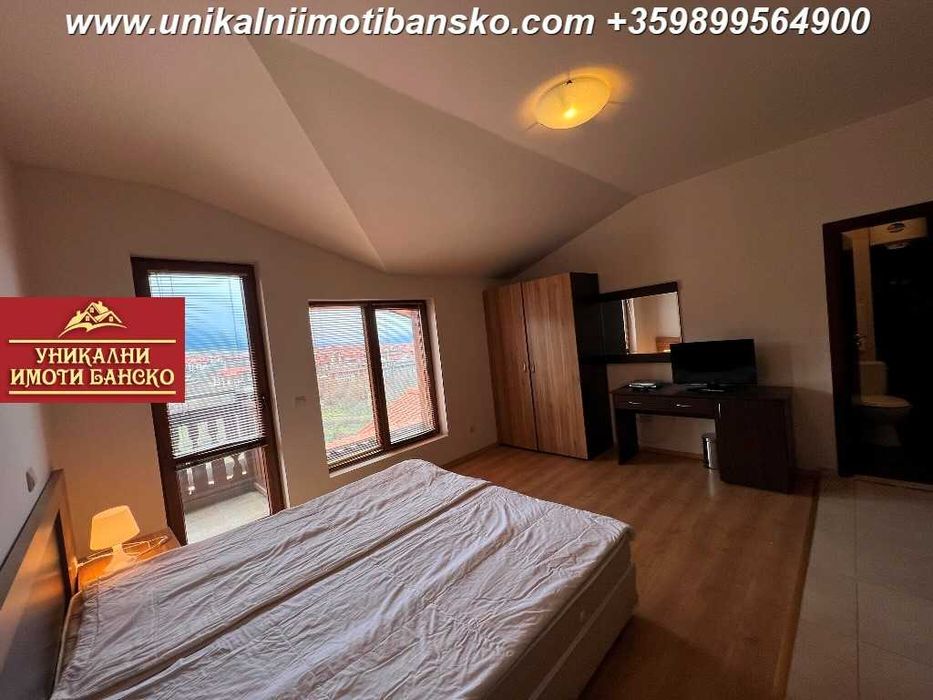 С гледка към планината! Едностаен апартамент за продажба в град Банско