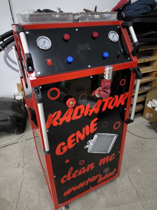 Машинно промиване радиатор парно и фреонови инсталации