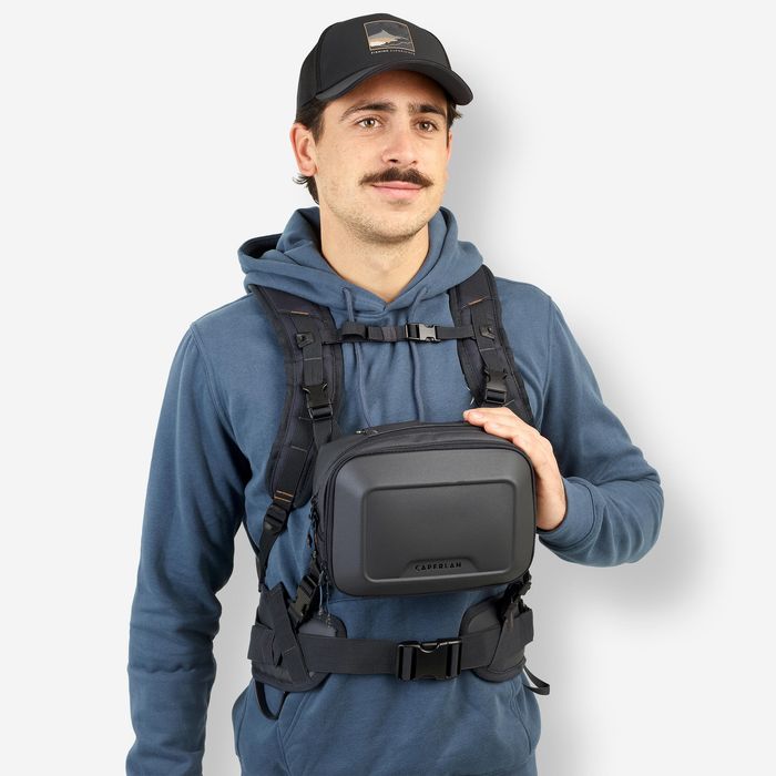 Rucsac 500 chest pack pescuit 15l + 5l - No - (SecondHand) Decathlon