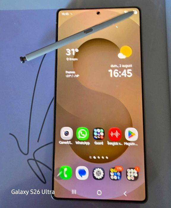 Samsung Galaxy S25 Ultra, 1T spațiu de stocare,12G memorie, 5G liber de orice rețea