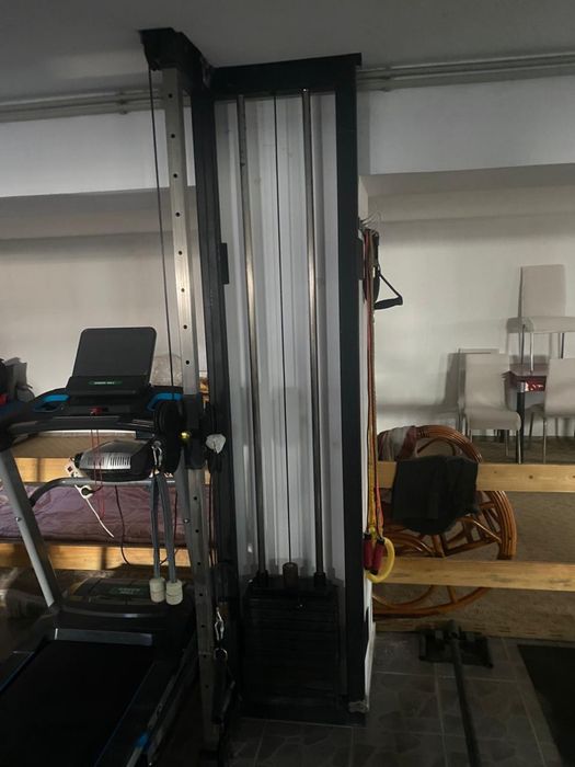 вертикальная тросовая тяга