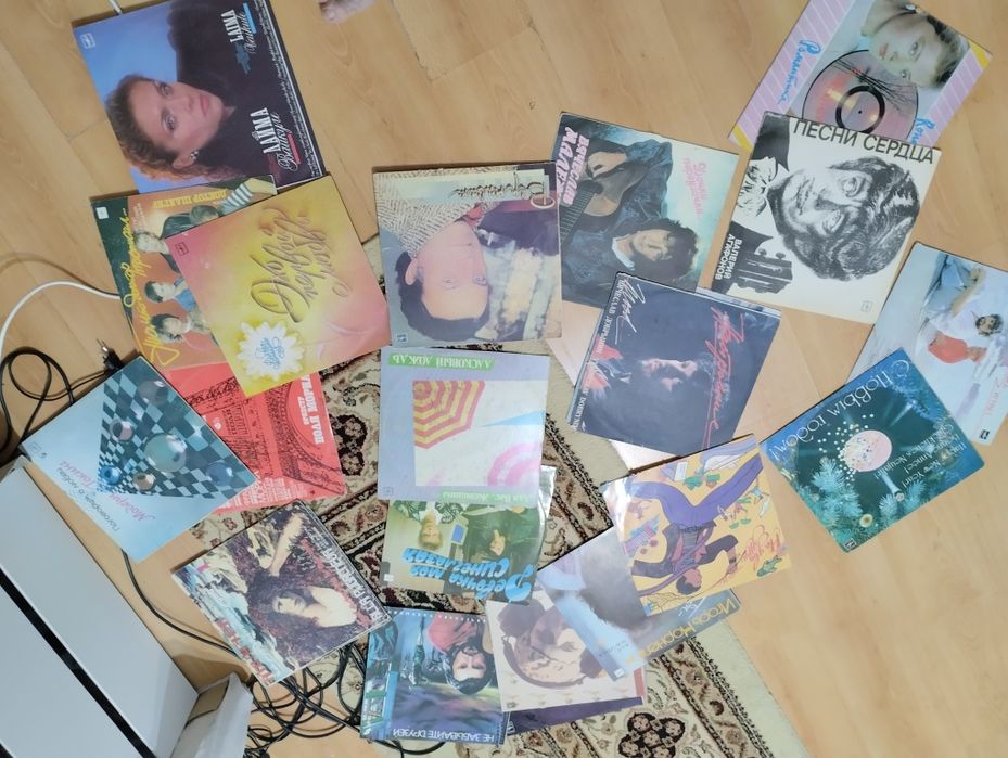 Виниловые пластинки, разные жанры