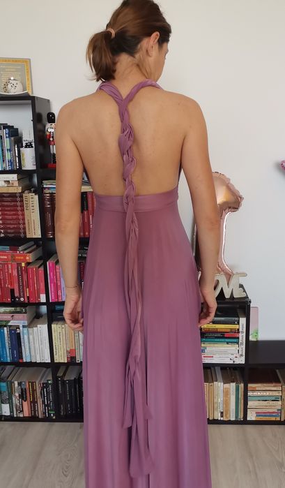 Rochie versatilă, violet
