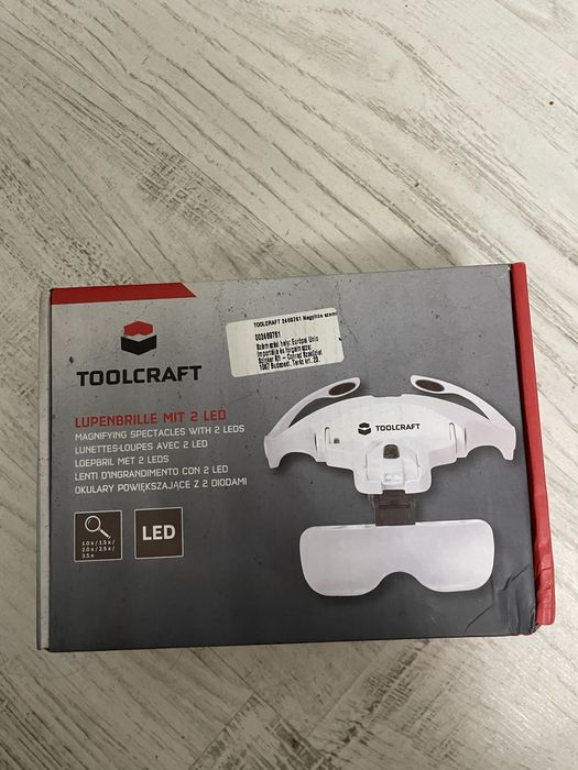 Set de ochelari cu lupă și lentile interschimbabile Toolcraft Sigilat