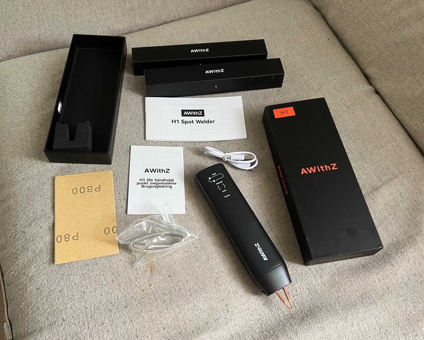 AWithZ H1 sudura in puncte portabil baterii Li Ion nou complet