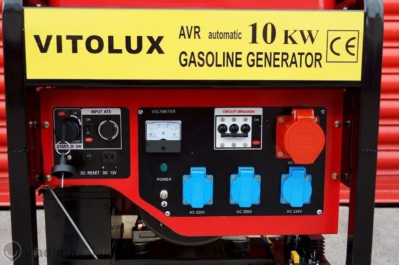 12.5 KVA Бензинови Генератори за Трифазен и Монофазен ток с ел. старт
