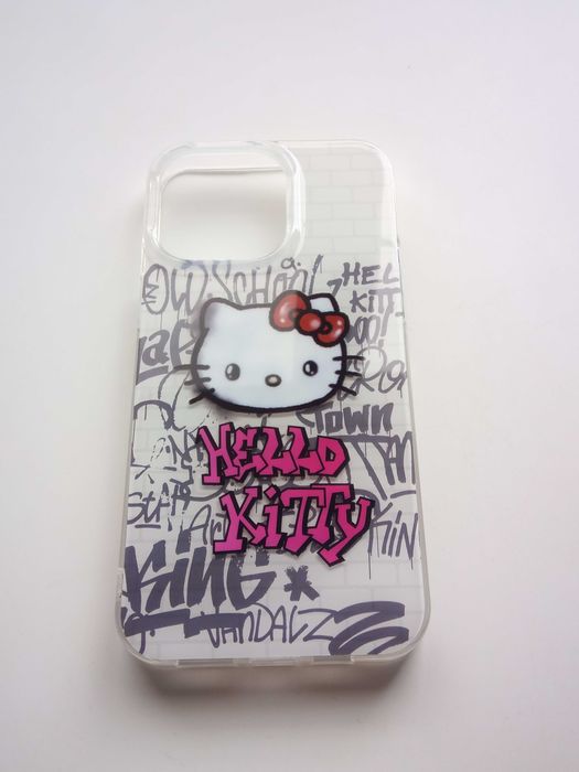 Гръб Hello Kitty IML за iPhone 14 Pro Max, 14 Pro, 13 Pro Max, 13 Pro
