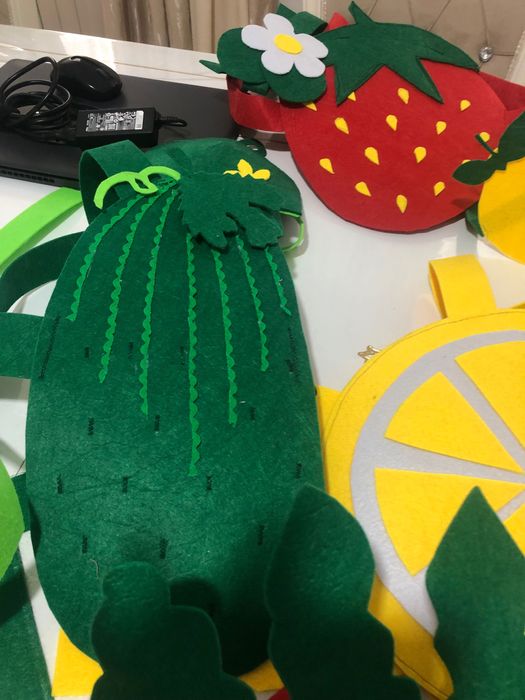 Прокат костюмов овощей