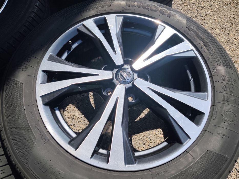 18" оригинални алуминиеви джанти за Nissan Qashqai X trail...