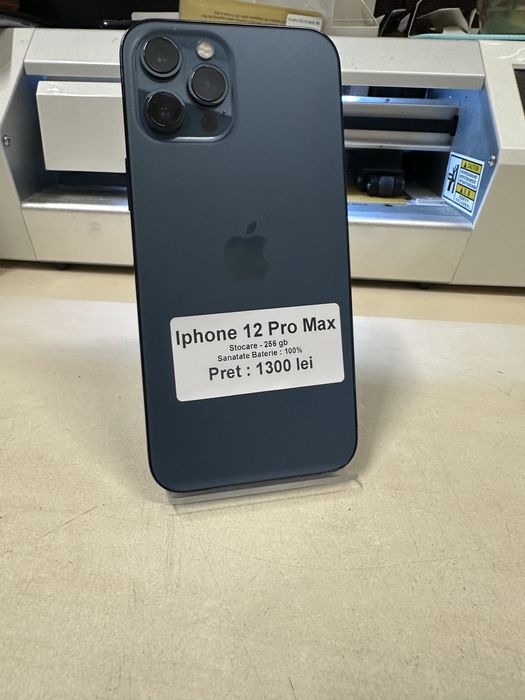 Iphone 12 pro max / 256 gb / 100% baterie / Garantie