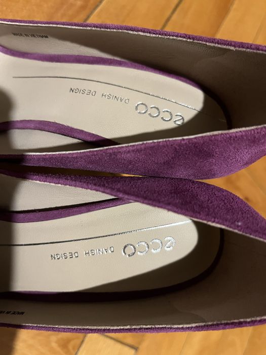 Ecco Pantofi dama piele intoarsa, marime 37