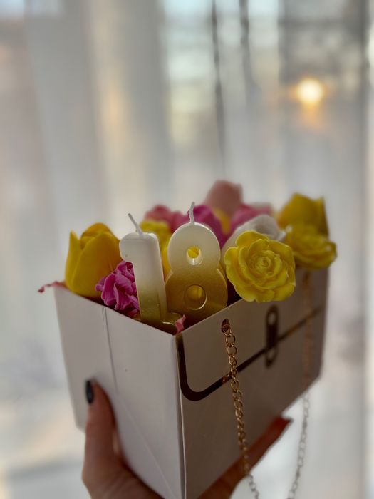 Сапунени букети по поръчка.