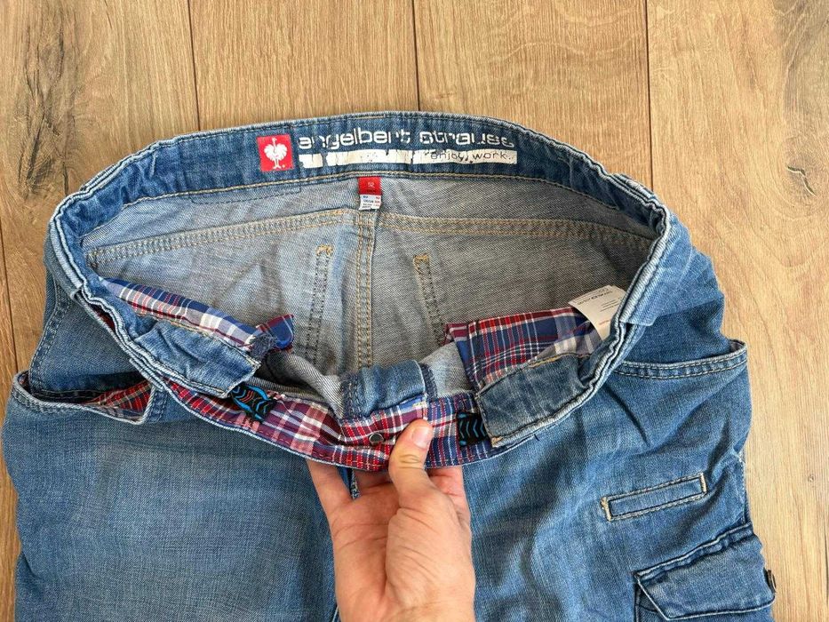 Engelbert Strauss 52 L barbati Denim Workwear Flexbelt