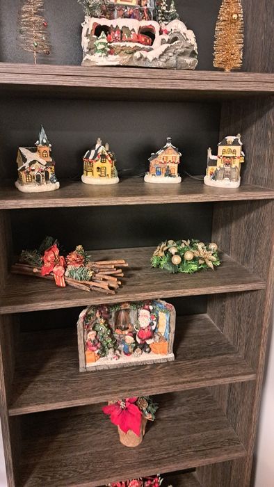 Brad artificial 230cm cu toate accesoriile