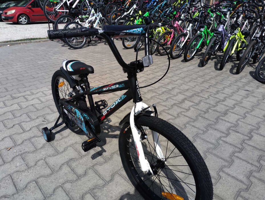 BYOX Велосипед 20" MASTER черен