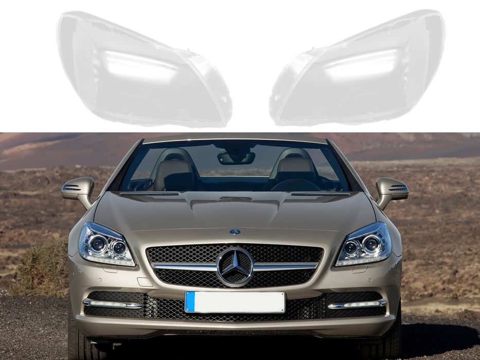 Стъкла за фарове на Mercedes SLK R172