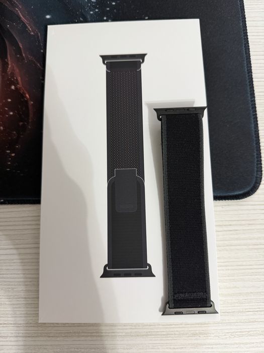 Curea Trail Loop Black Titanium Apple Watch Ultra