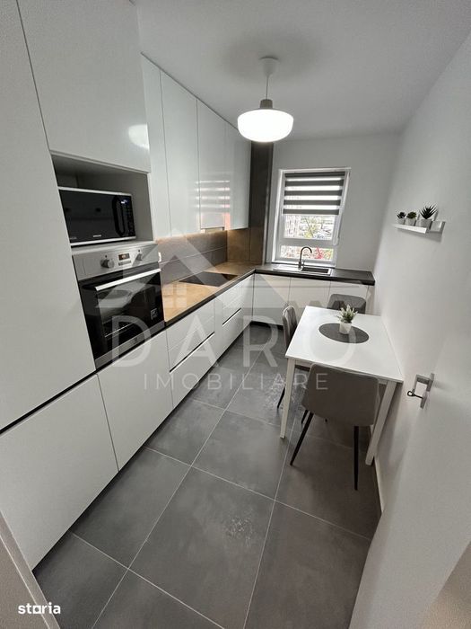 Apartament 2 camere nou, mobilat complet, parcare inclusă