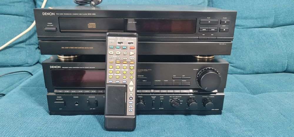 Receiver Denon Dra 825/Dcd 1460