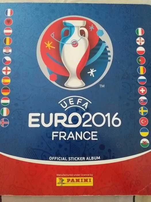 Albume Panini Euro 2016 (124 stickere), Panini FIFA 365 2017 (155 stickere), Topps Champions League Sticker Collection 2016-2017 (121 stickere)