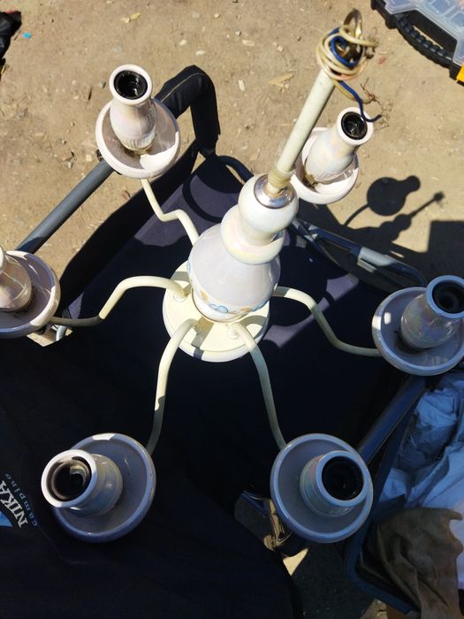 Люстра фарфоровая СССР