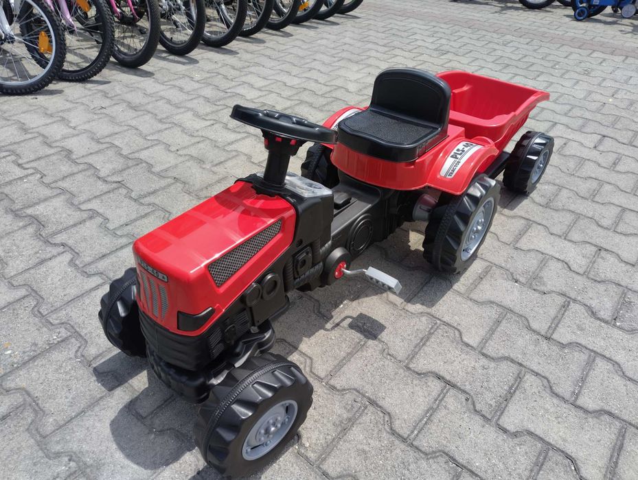 PILSAN Трактор с ремарке PLS-40 червен
