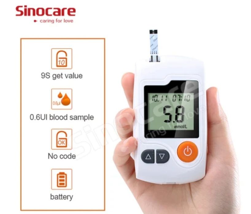 Glyukometr "Sinocare" GA-3