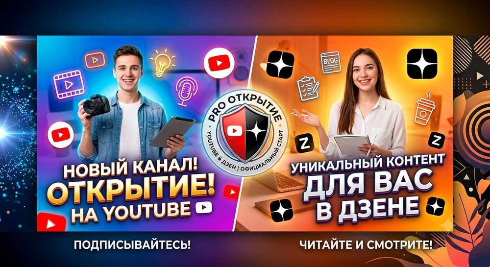 создание и открытие канала ютуб(америка) и дзен