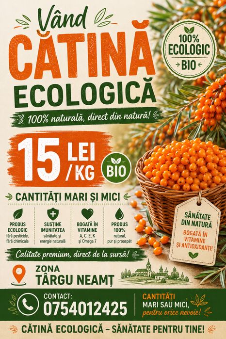Catină ecologica