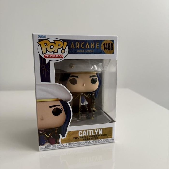 Funko pop Arcane  Кейтлин Джинкс.