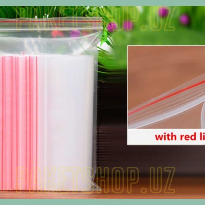 Зип-лок пакеты с замком Zip-Lock, гриппер, разные размеры